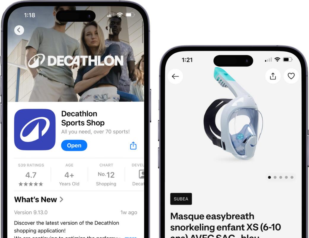 shopping app  screenshot