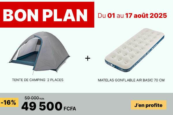 Panoplie complète de camping avec chaise, table et accessoires