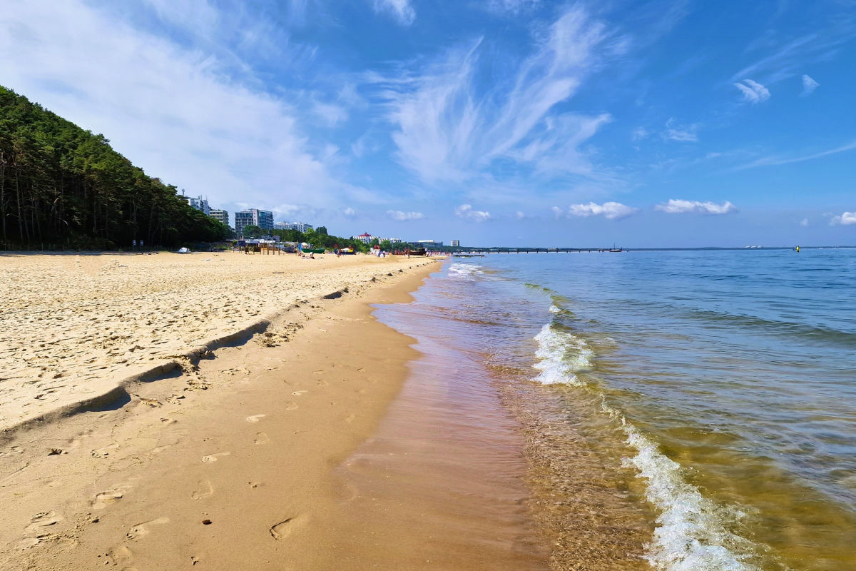 Plaża nad morzem
