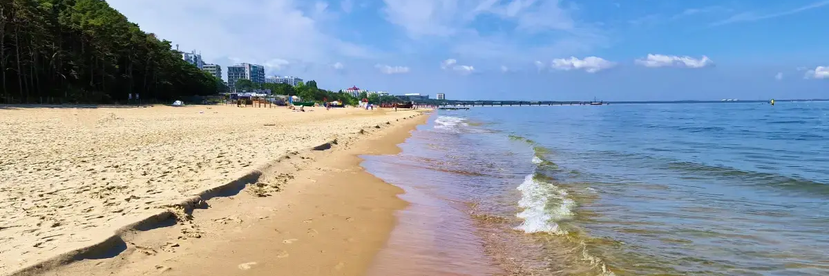 Plaża nad morzem