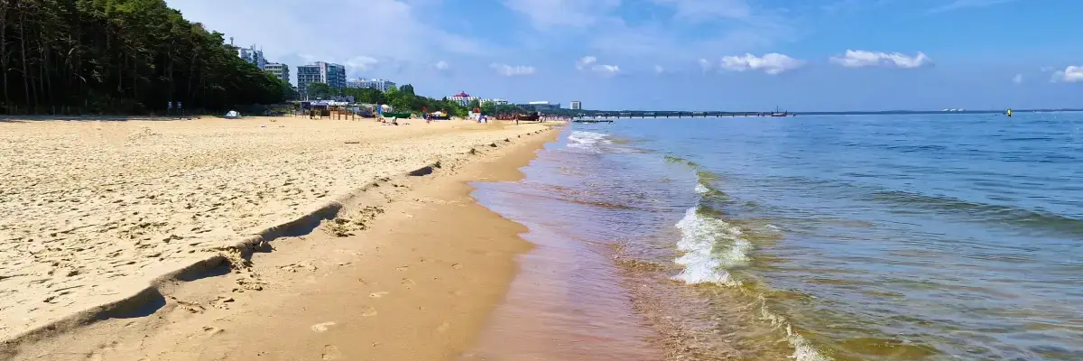 Plaża nad morzem
