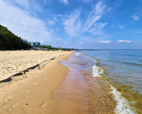 Plaża nad morzem