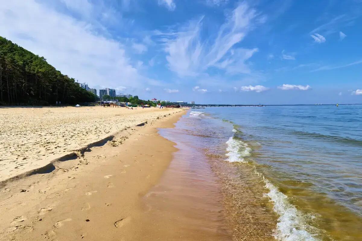 Plaża nad morzem