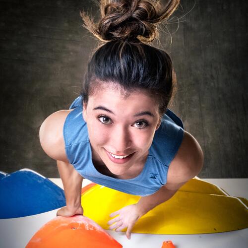 Sofya Yokoyama: Klettern