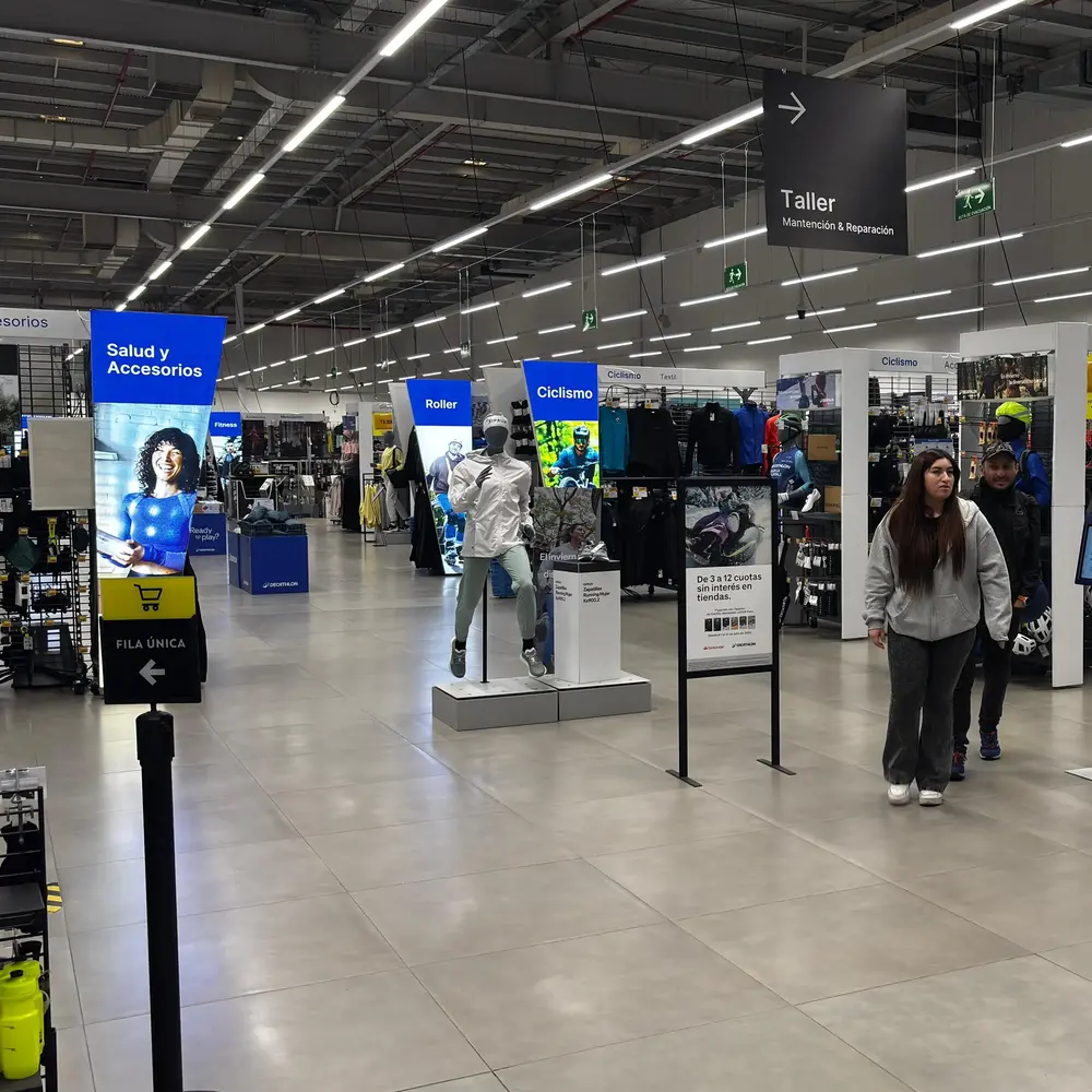 tienda decathlon maipu