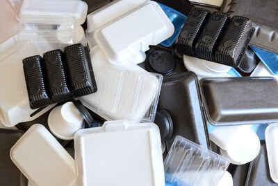 Picture showing Recycled polystyrene