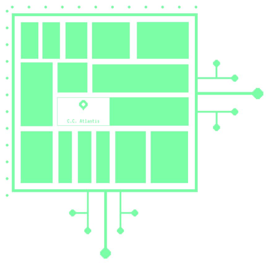 mapa de Decathlon Atlantis Zona T