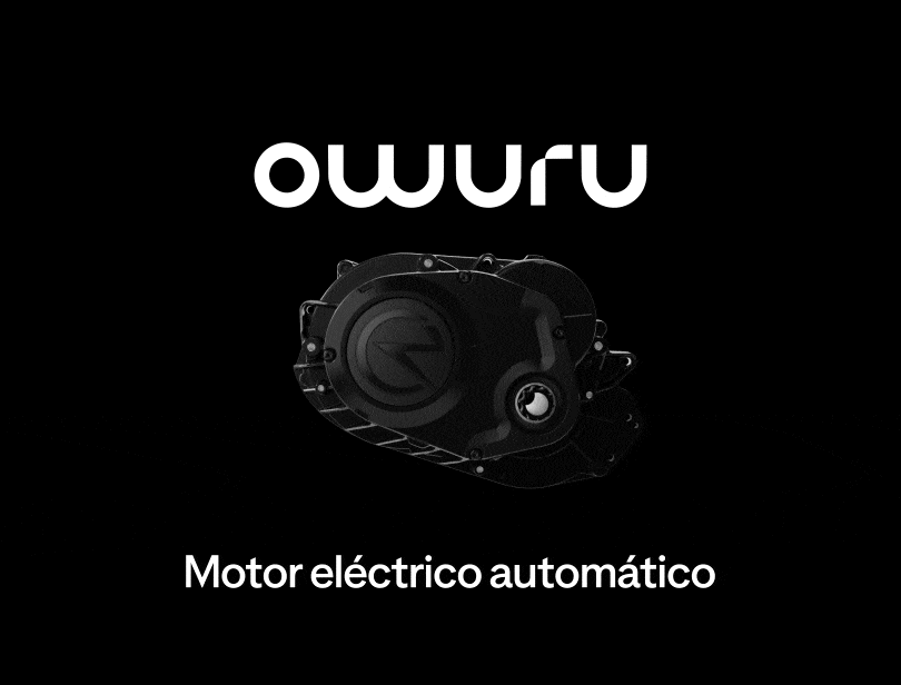 Bicicletas con motor eléctrico automático Owuru