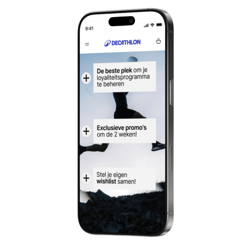 Ontdek de Decathlon app