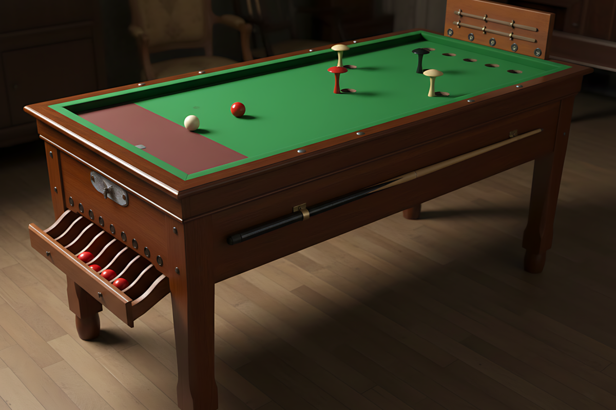 Bilard z grzybkiem