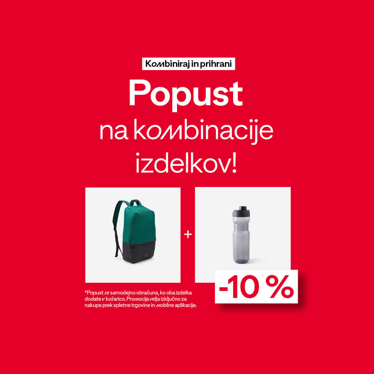Kombiniraj in prihrani