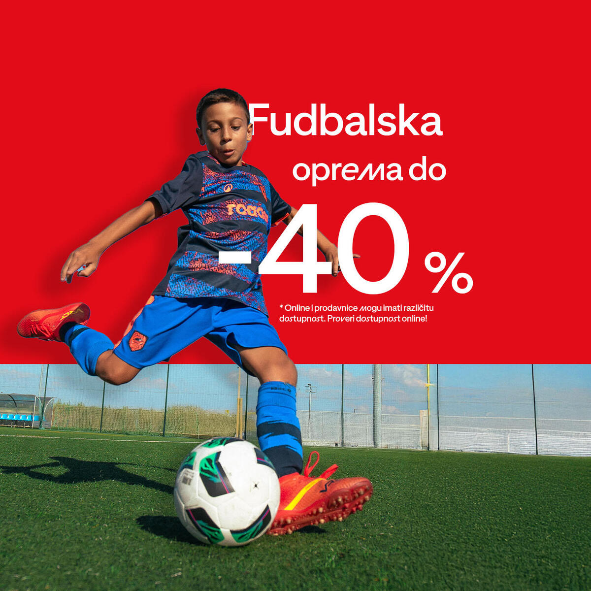Fudbalska oprema do 40% popusta