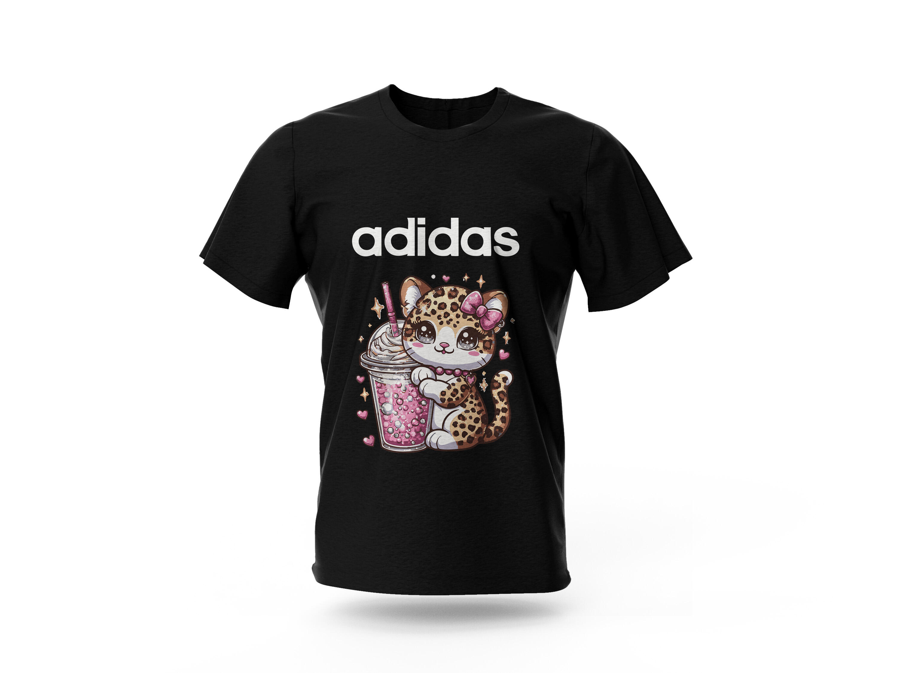 T-shirt Adidas Léopard Kawaii