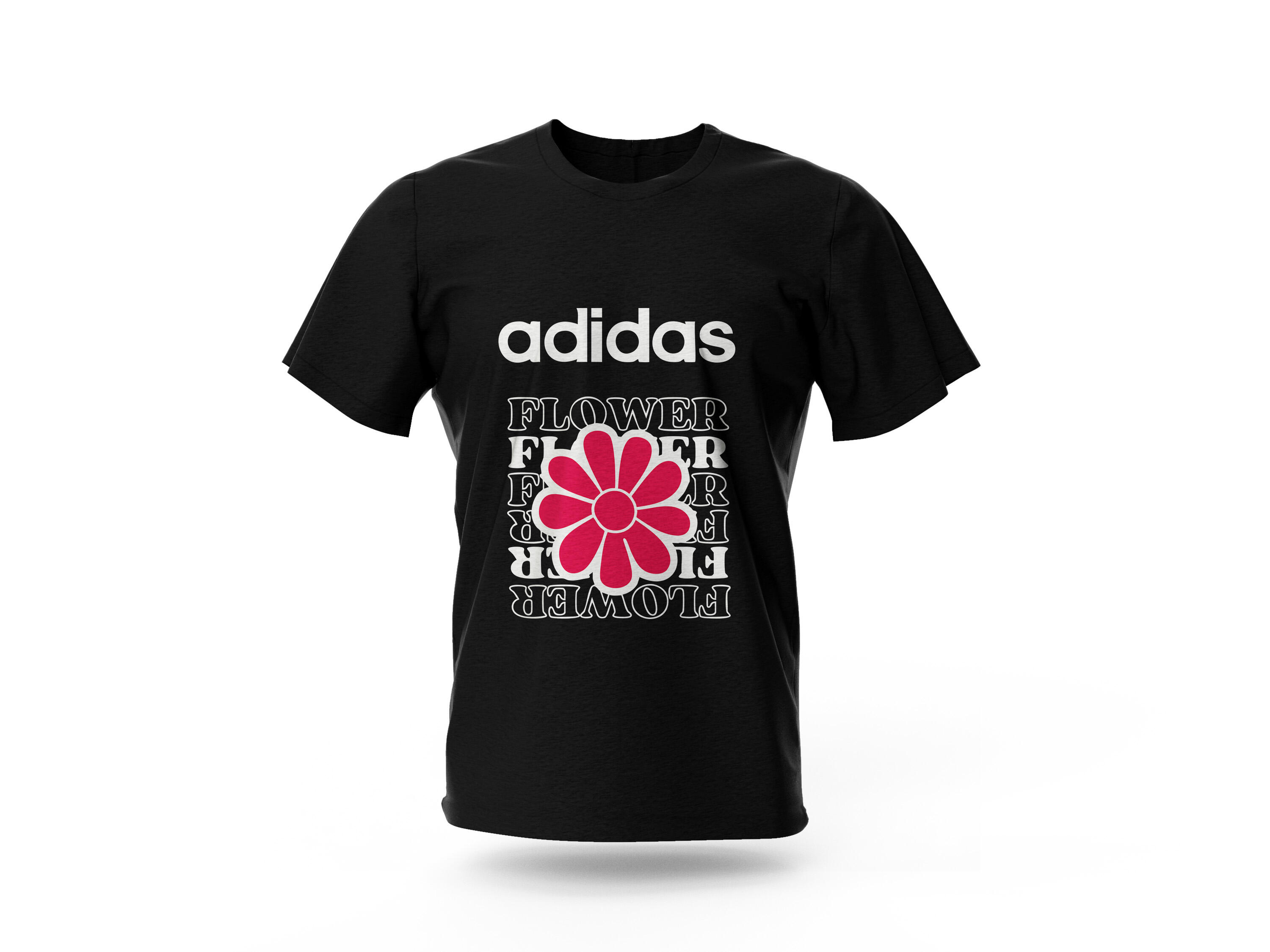 T-shirt Adidas Flower Répétition