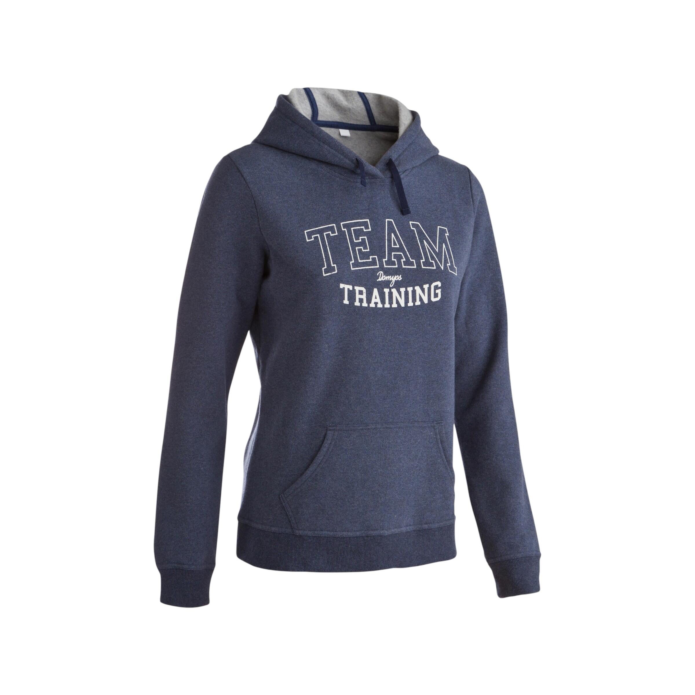 Sweat zippé grande taille noir