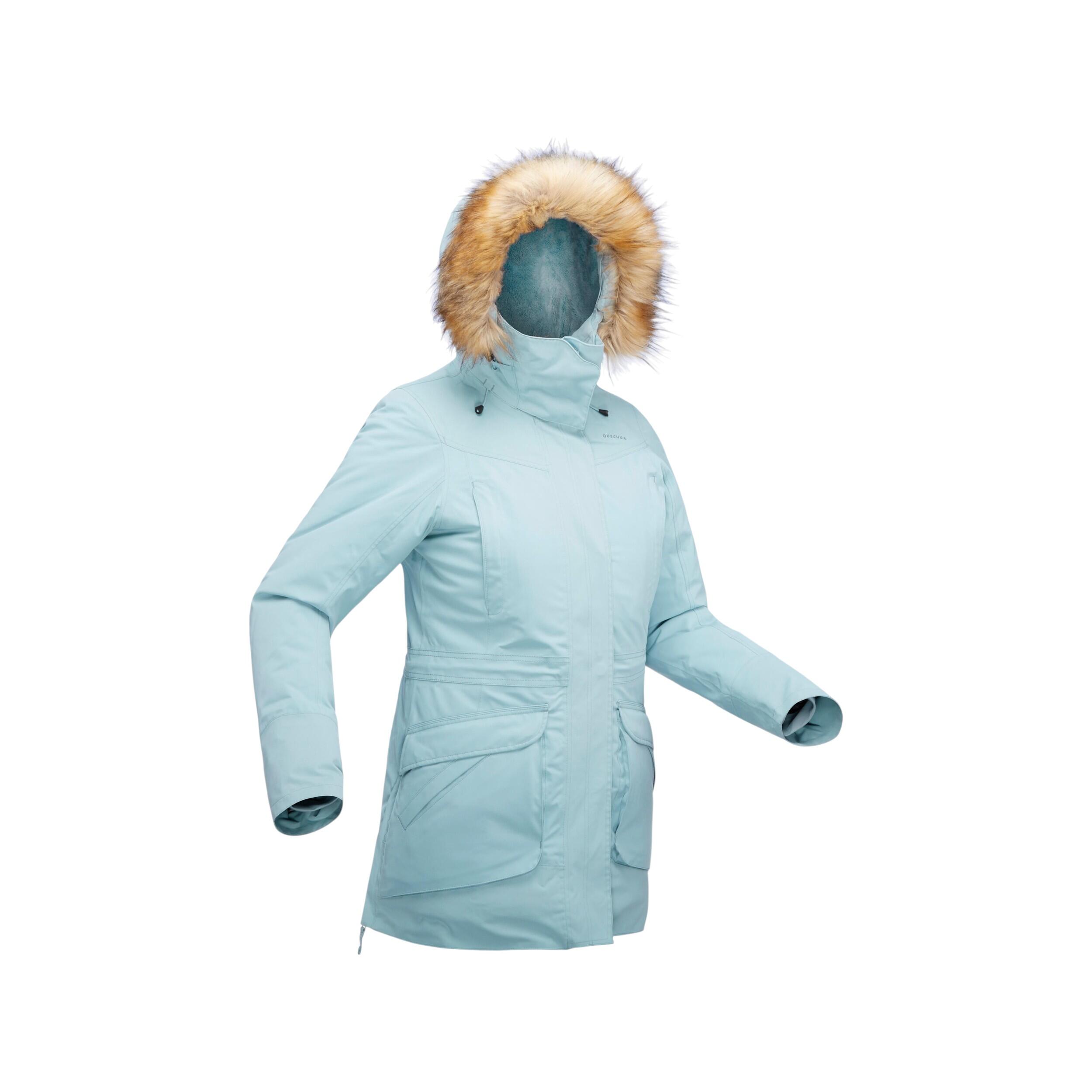 Manteau D'hiver Léger Pour Femme - Doudoune Zippée Chaude Avec Capuche, Idéale Pour La Randonnée Et Le Quotidien - 12