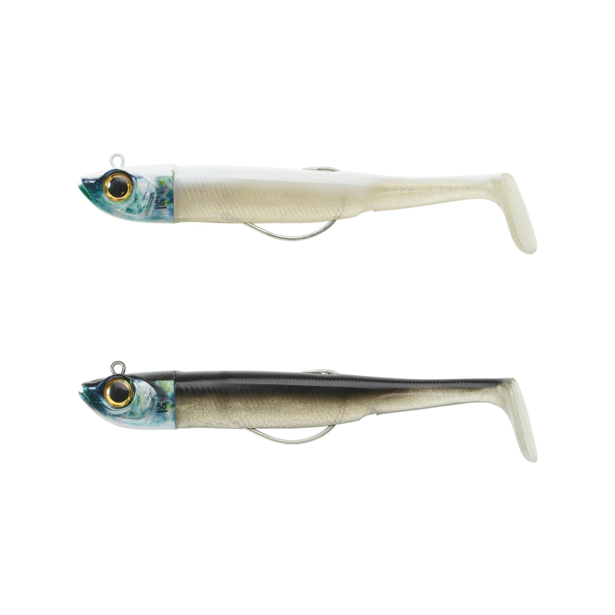 5 Leurres Souples Orka Fenix MW 9cm - Brochet Sandre Bar Lieu Mer Rivière