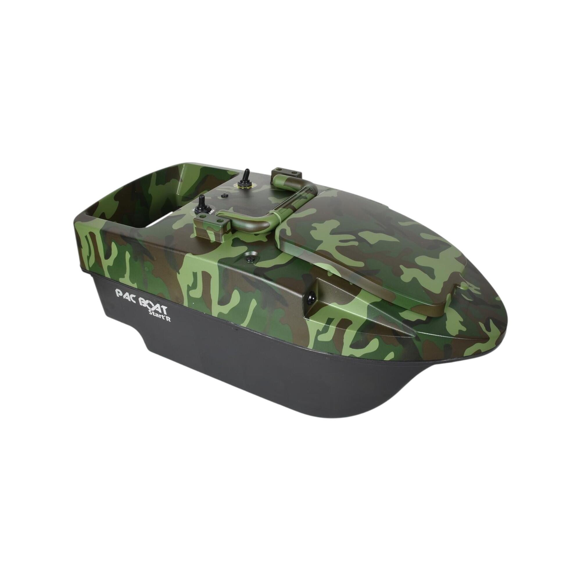 Bateau Amorceur Maver Pour Carpe - Noir - Neuf Avec Défauts Mineurs
