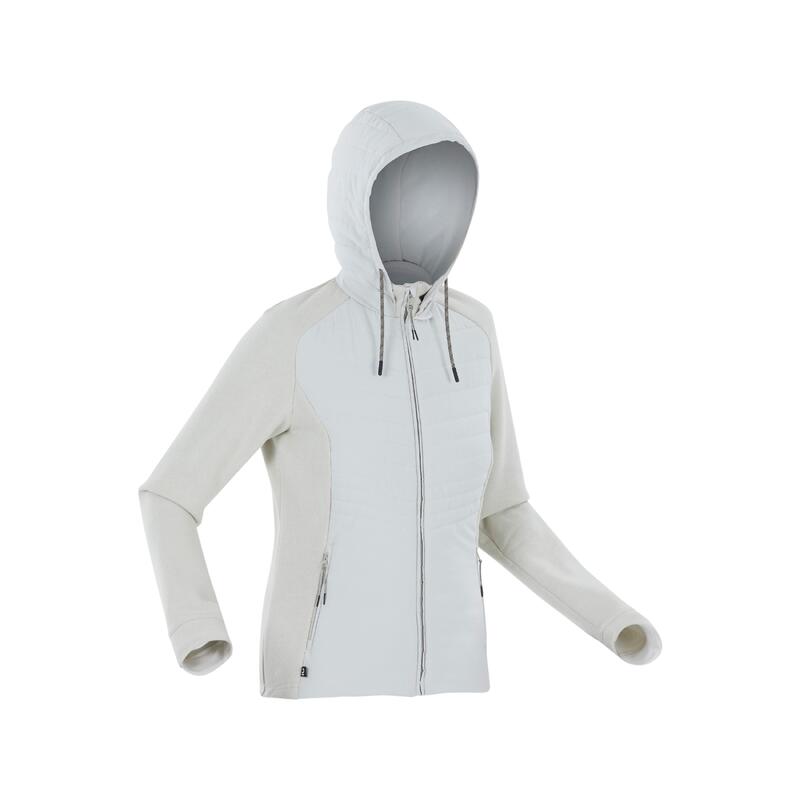 Sweat-shirt Polaire Femme D'hiver - Veste Doudou Molletonnée Pour Randonnée Et Détente