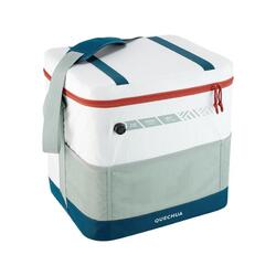 Glacière Électrique Double Compartiment 40L Avec Roulette