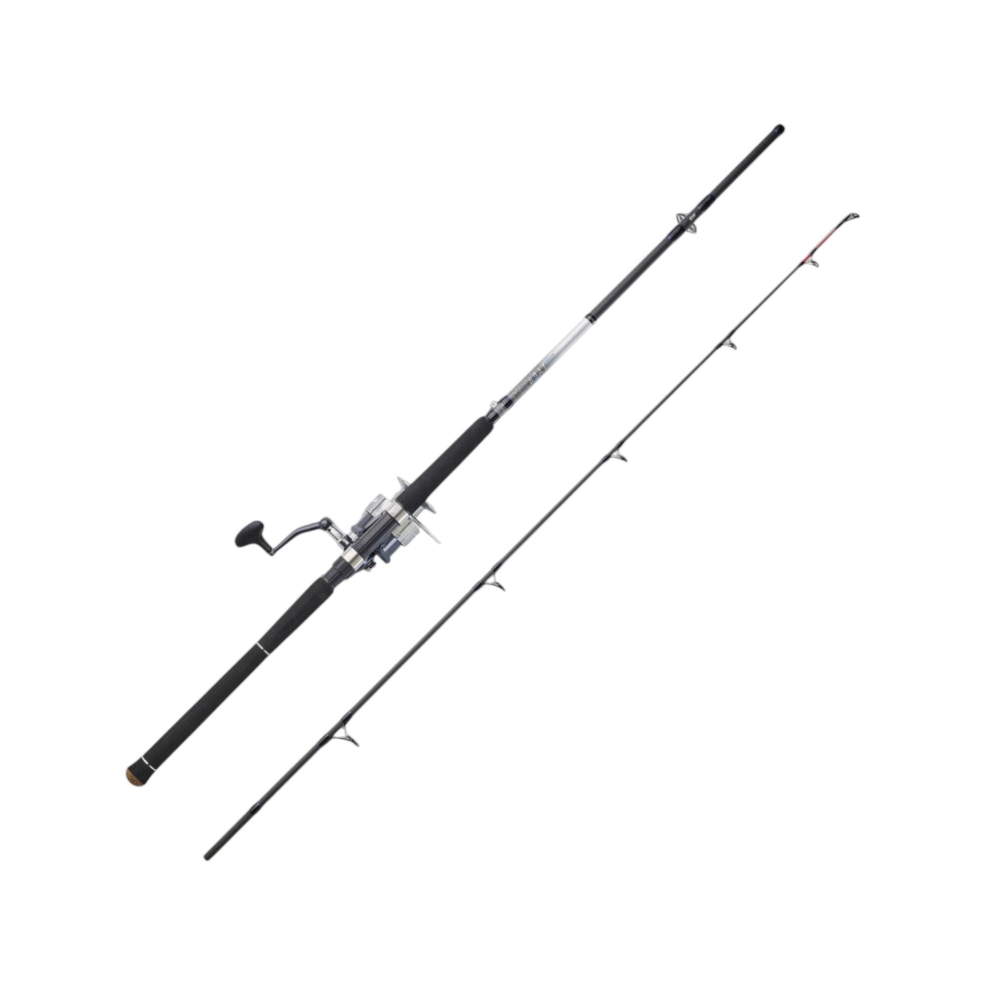 Ensemble canne à pêche et moulinet avec étui de transport, 36 pièces, ensemble de matériel de pêche, canne à pêche télescopique avec moulinet à lancer, leurres