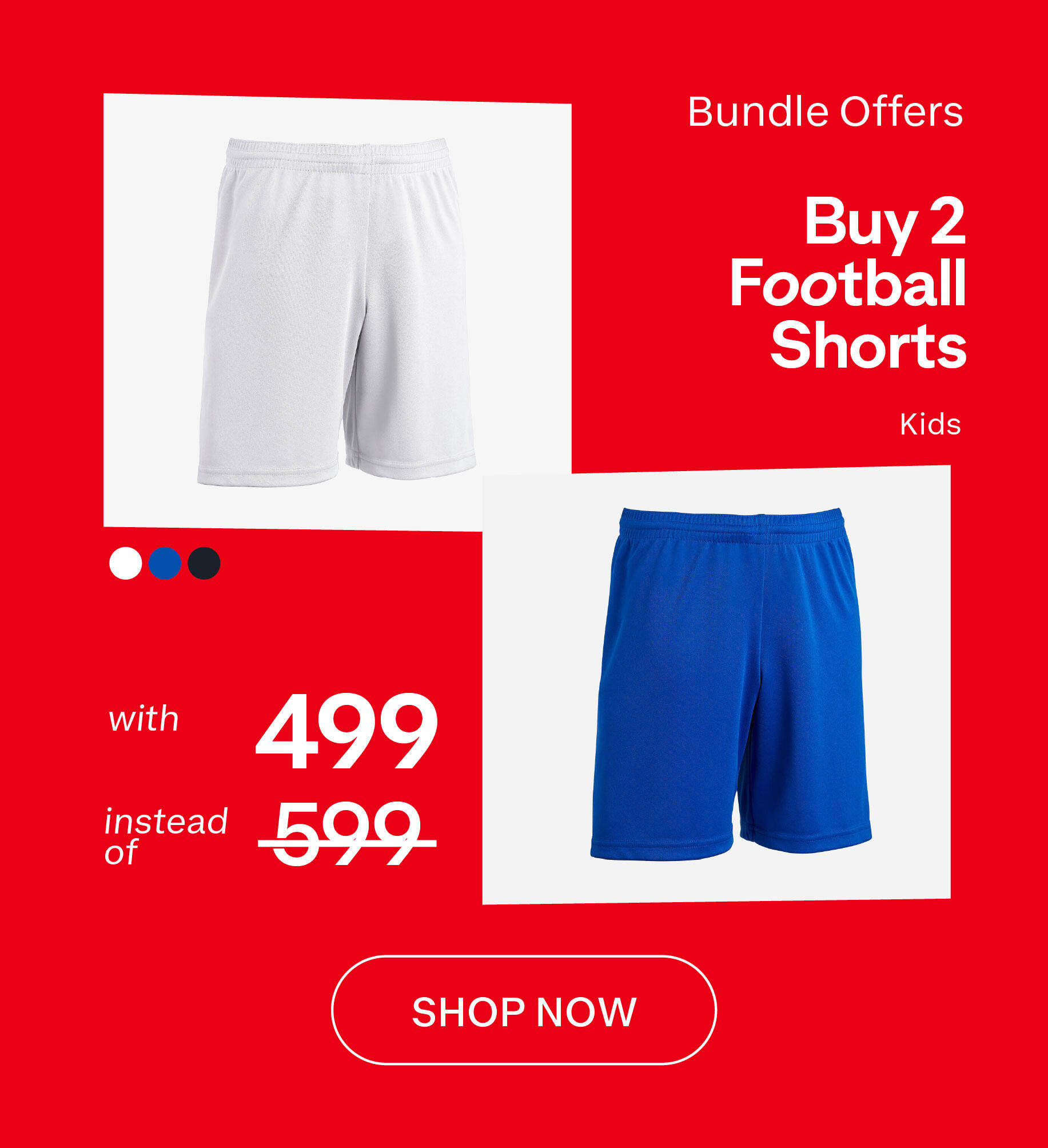 Junior Football Shorts