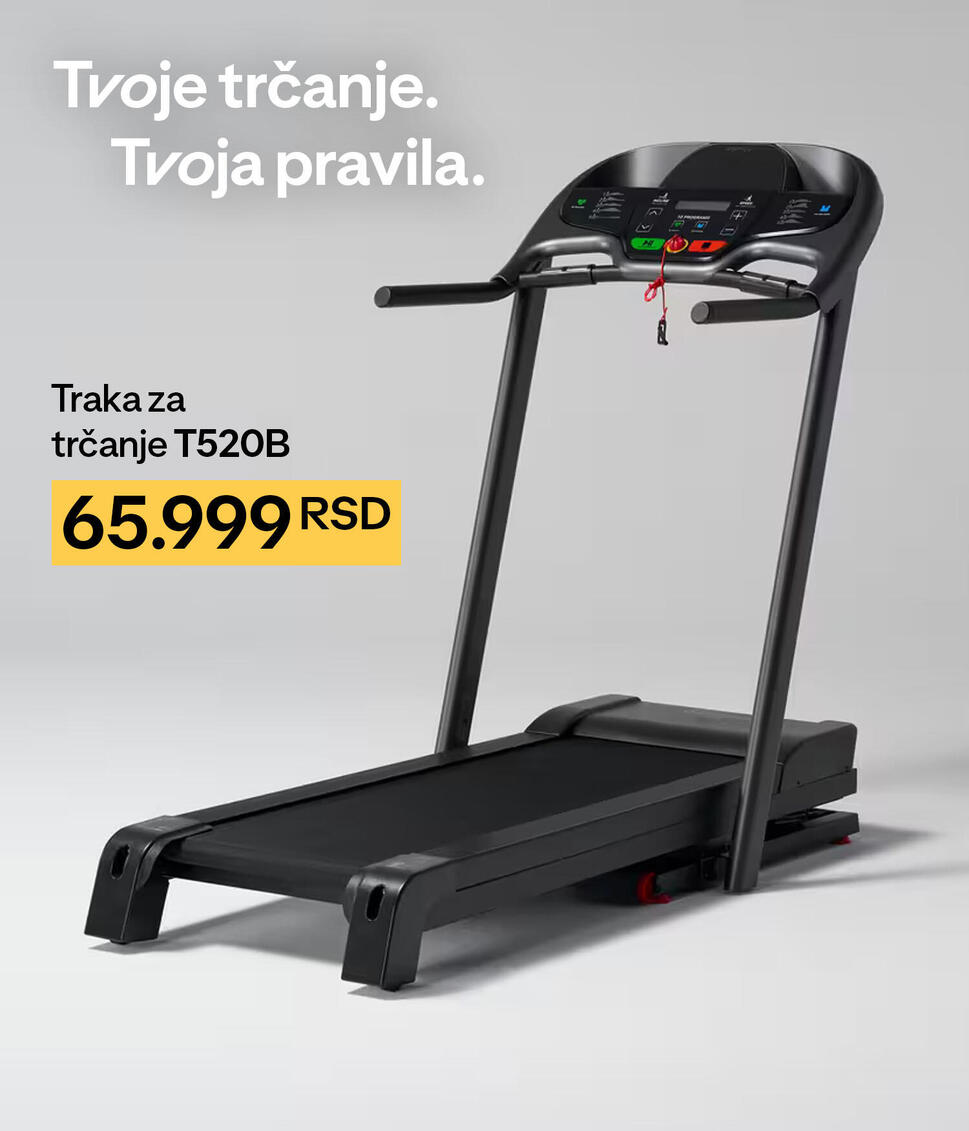Sklopiva traka za trčanje 13 km/h T520B