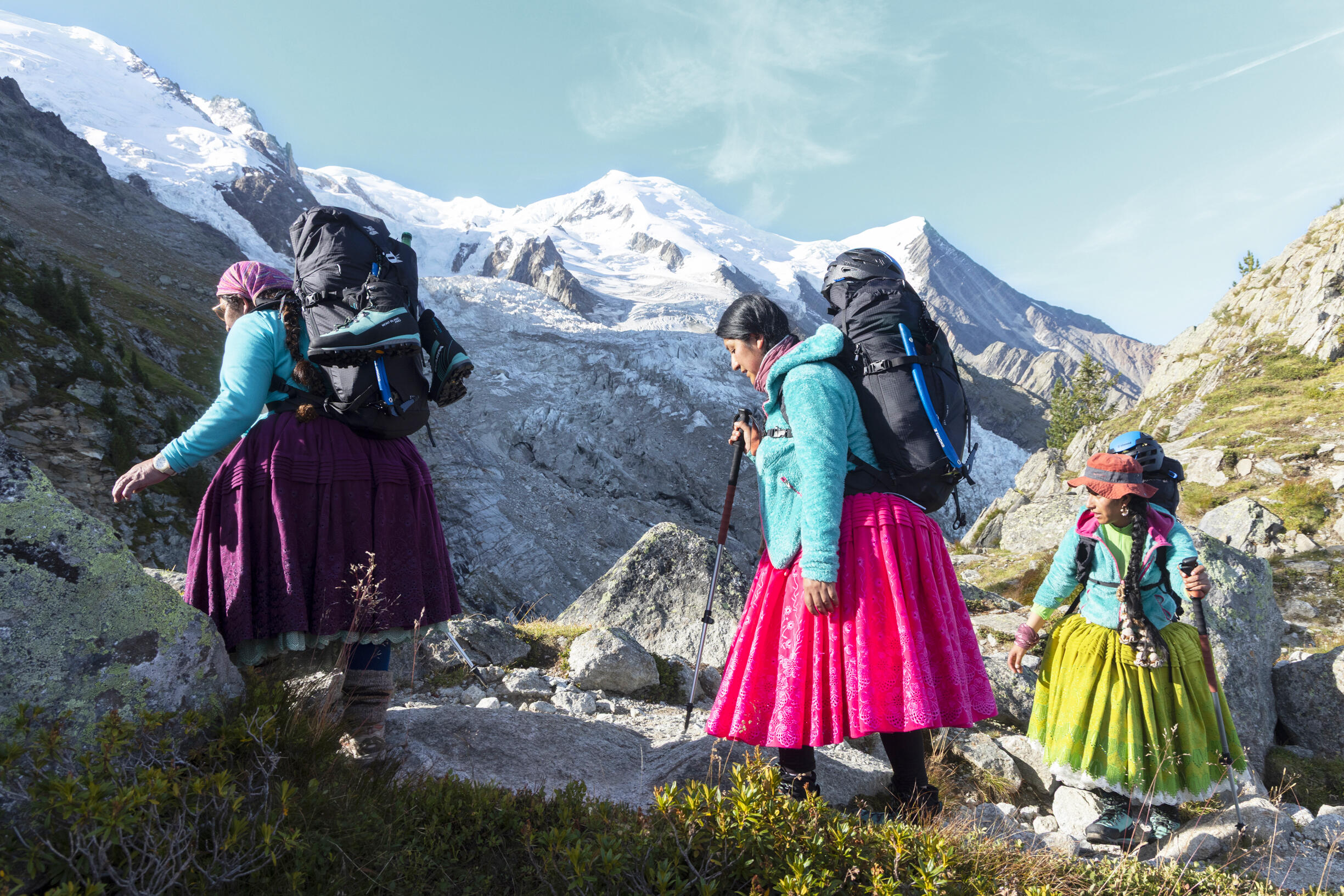 las cholitas mont blanc