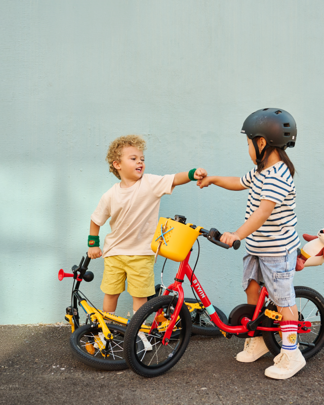 Ihr Kind wird größer, und sein Fahrrad auch!