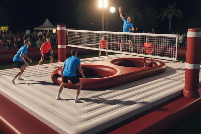 Bossaball – sport łączący siatkówkę, piłkę nożną i trampoliny