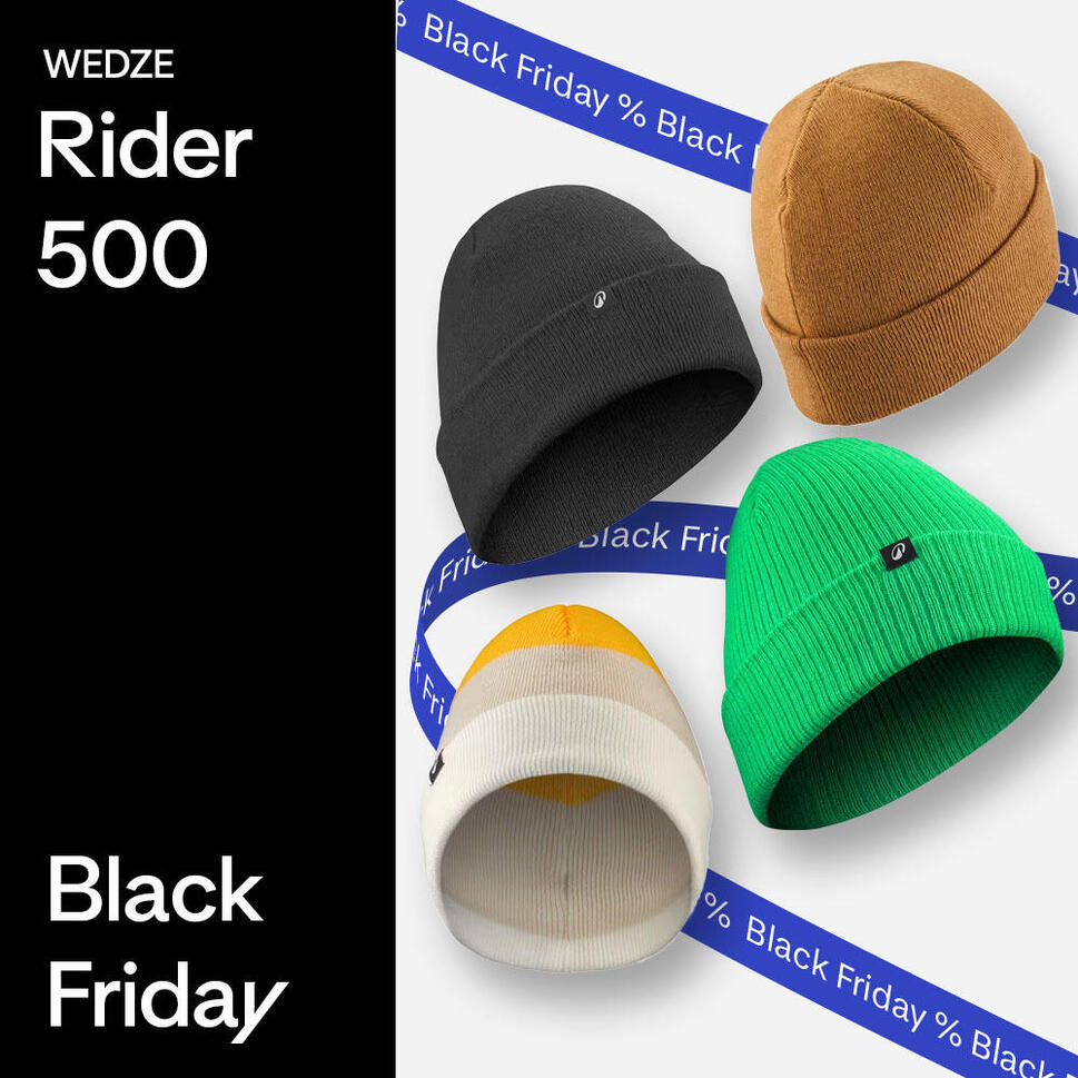 Crna kapa za odrasle RIDER 500