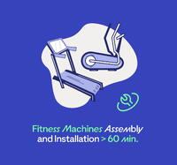 Treadmill Assembly Package  at Home