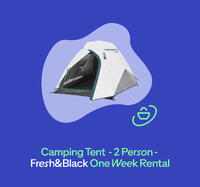 1 Week Rent Tent 2 Person