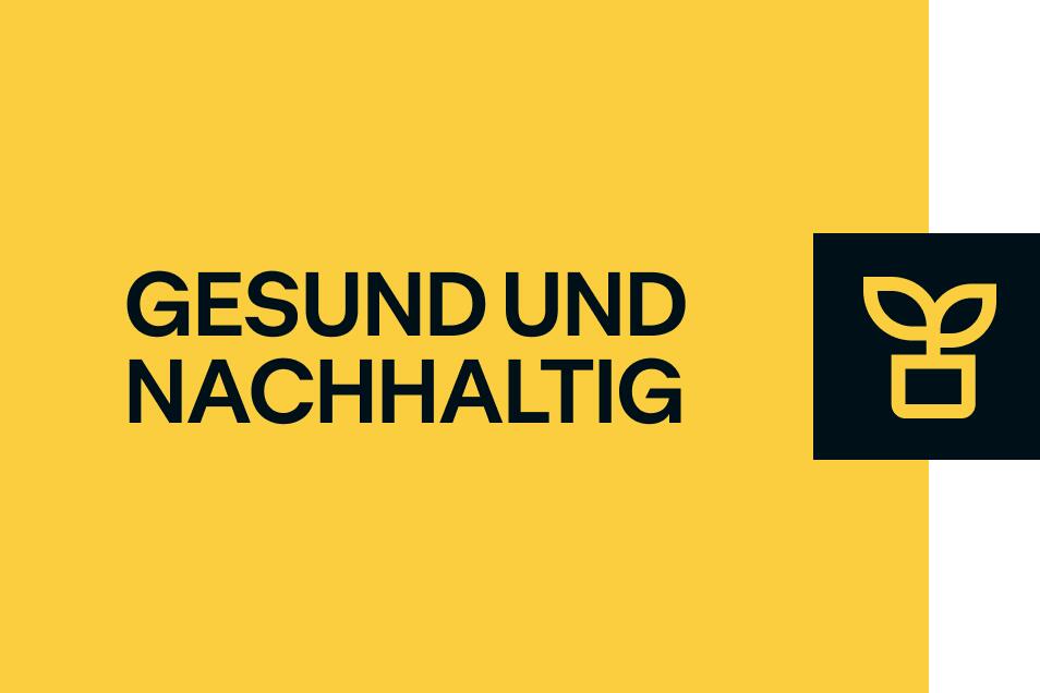 gesund und nachhaltig