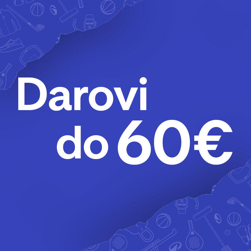 Decathlon ponudba športnih daril do 60 €