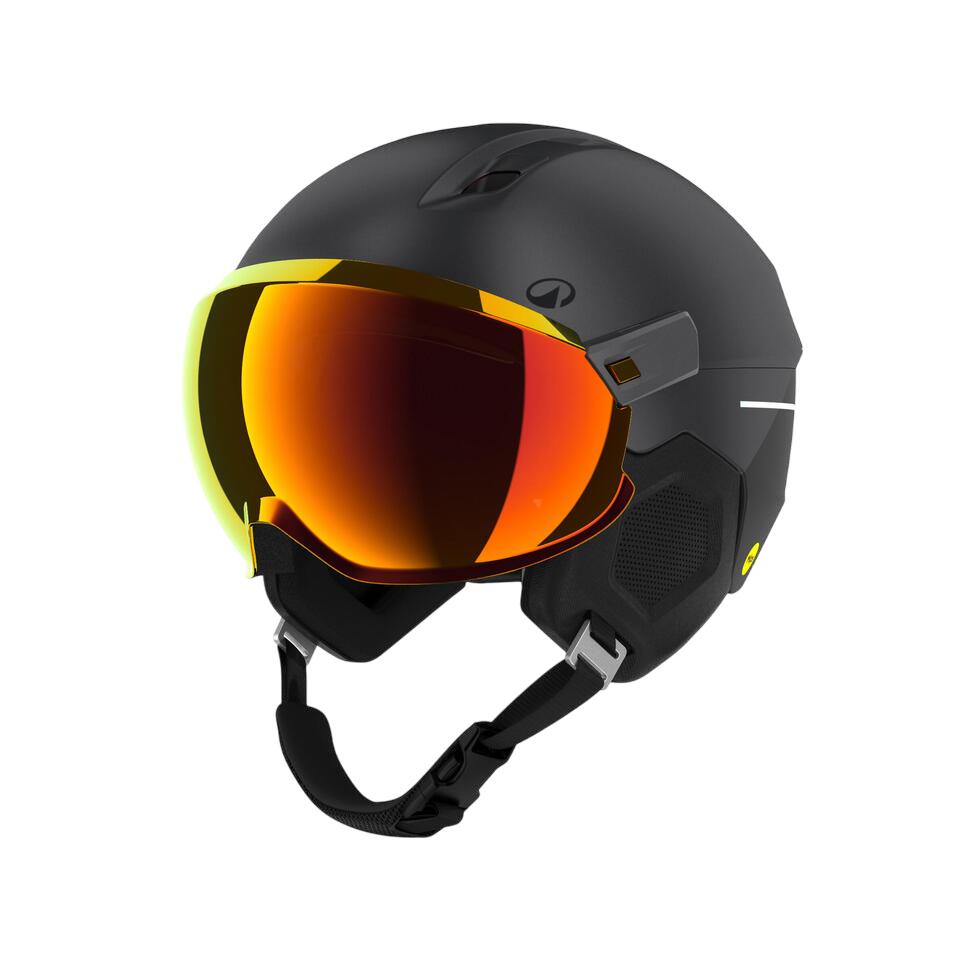 Casco Da Snowboard Dickly Con Visiera Integrata – Leggero, Regolabile 52-56 Cm, Protezione Antiurto, Per Uomo E Donna
