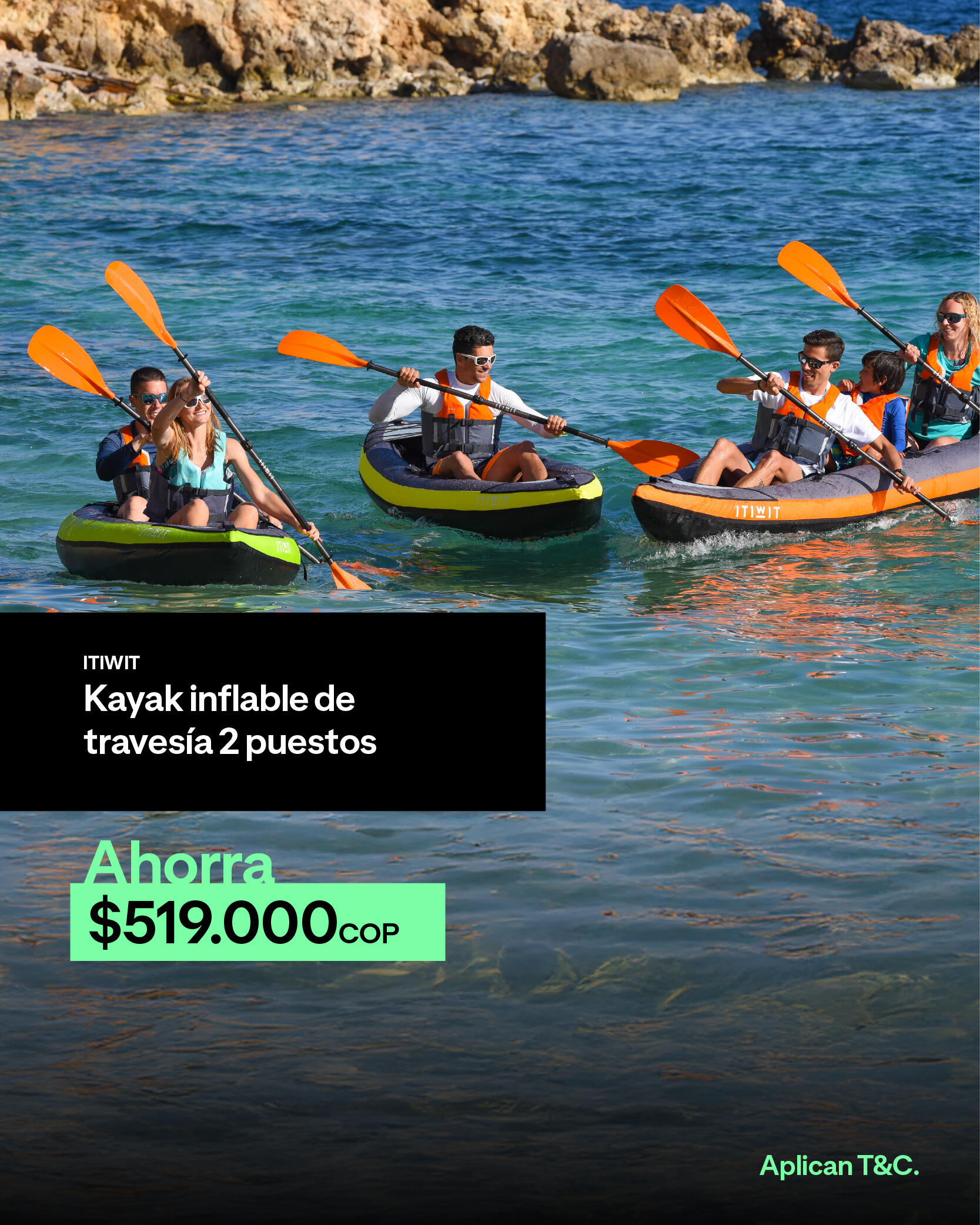 Carpa impermeable para 3 personas