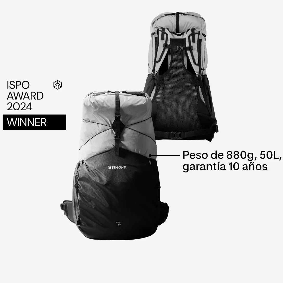 Mochila MT900, ISPO Award 2024, alpinísmo, trekking, Simond