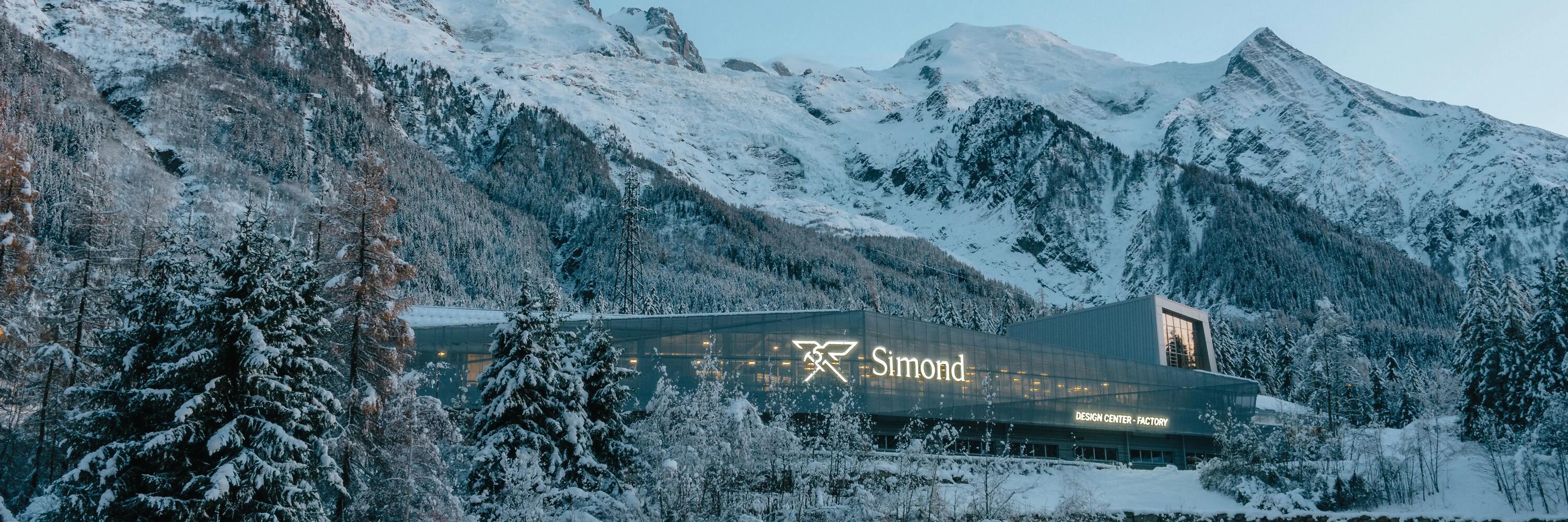 Simond headquarter in Chamonix