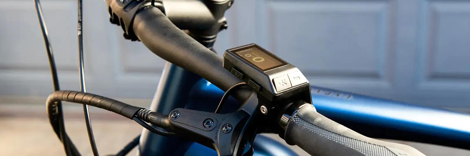 Manetka gazu w rowerze elektrycznym