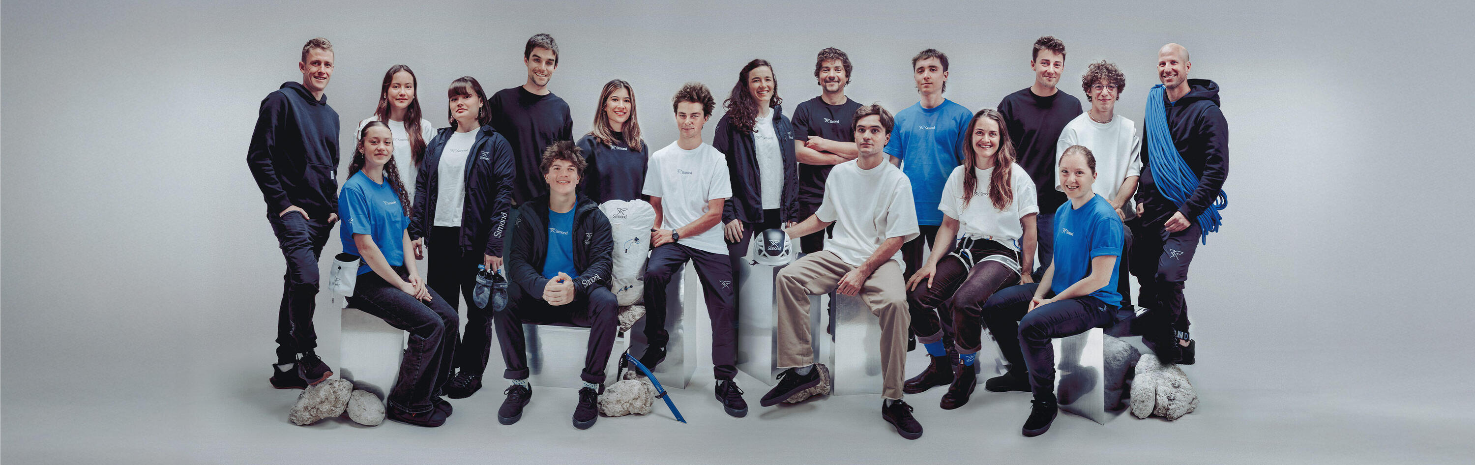 The faces of the Simond Avant-Garde athlete Team