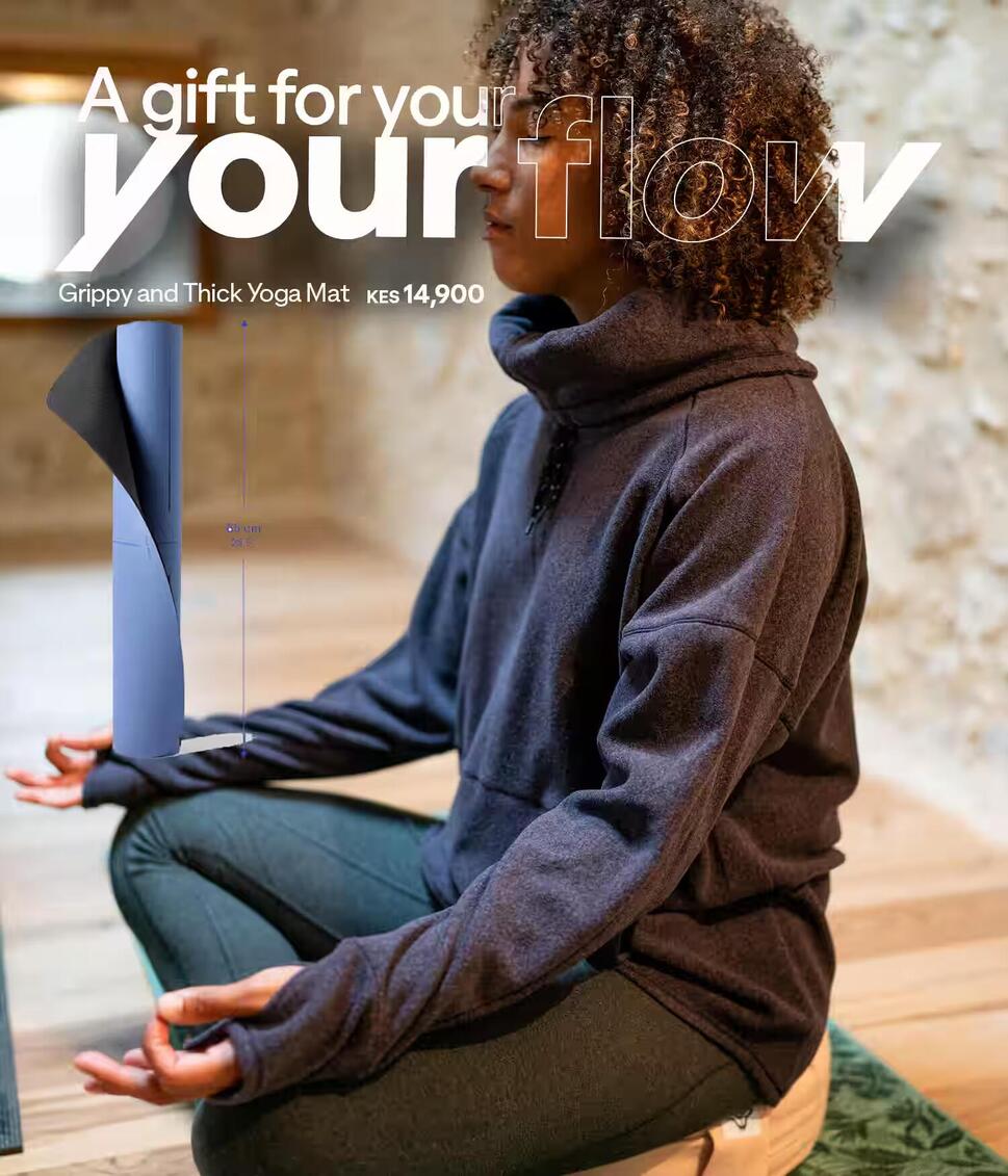 Unwrap calm and <br>unroll a moment