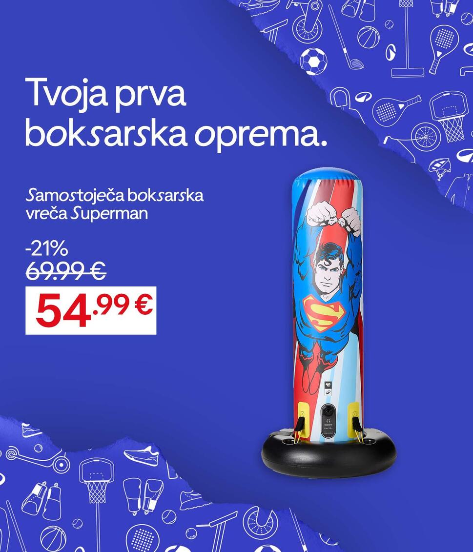 Športna darila za otroke - Superman