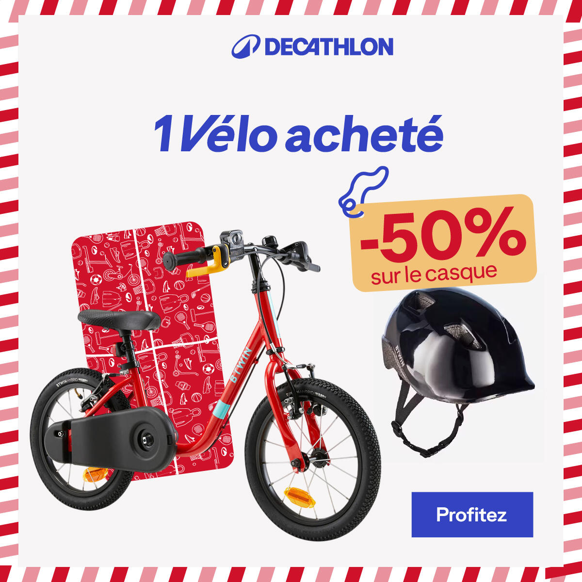 Kit 1 vélo acheté