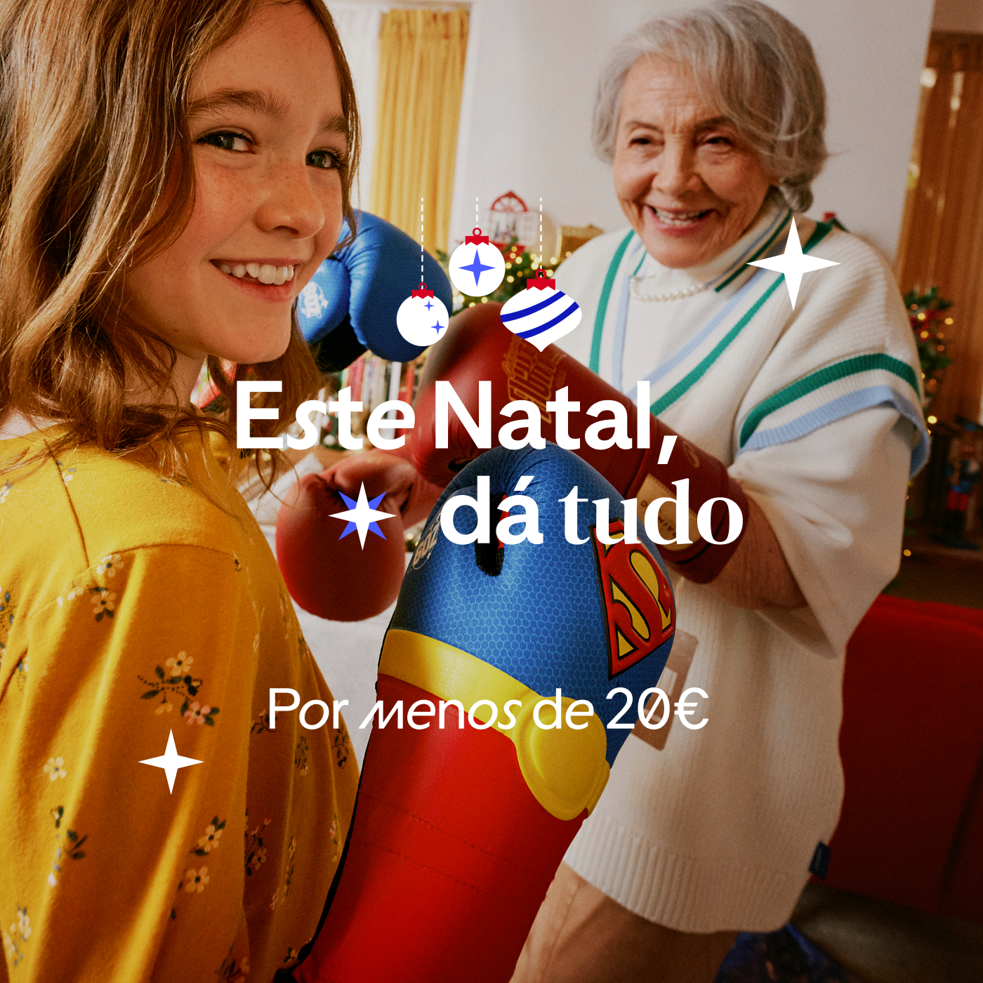 Este Natal dá tudo, por menos de 20€