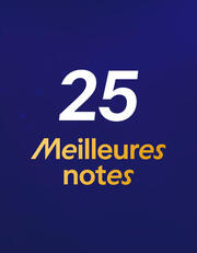 25 meilleures notes