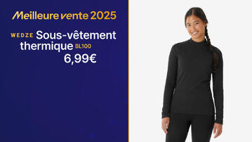 Meilleure vente 2025 : sous-vêtements thermiques