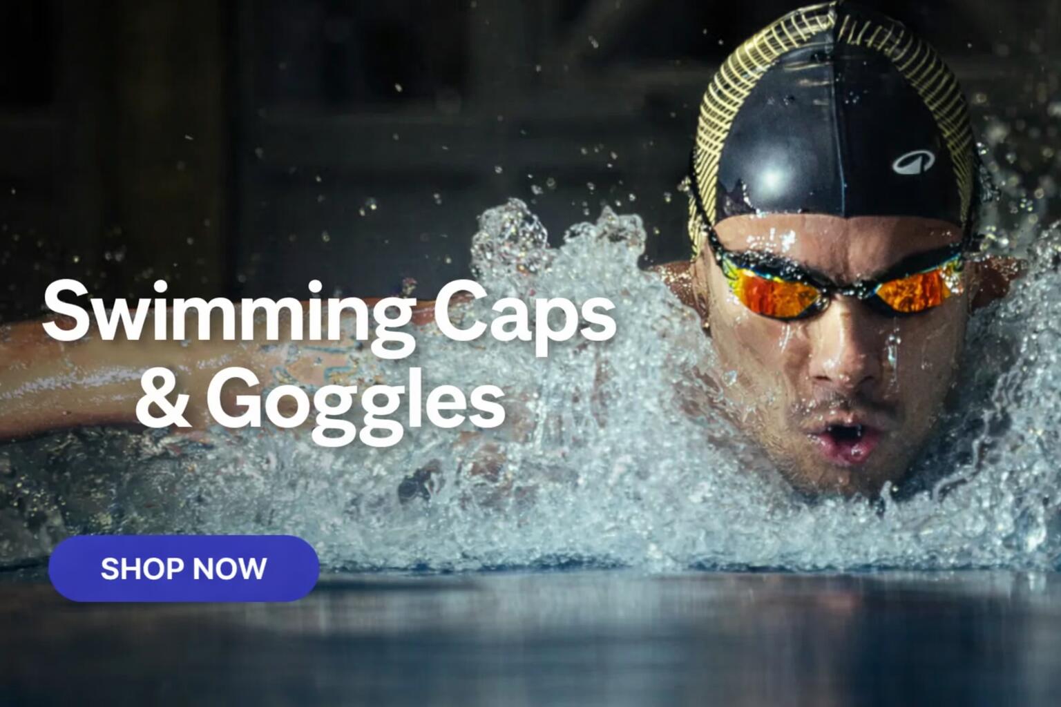 Swimming Caps & Goggles