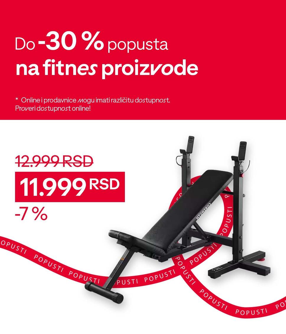 Fitnes popusti