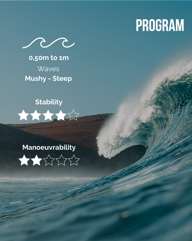 Foam surfboard 7' - 500